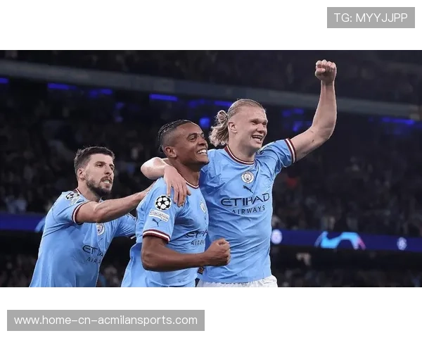 哈兰德双响创历史，曼城主场轻取伯恩茅斯，哈兰德穿曼城球衣